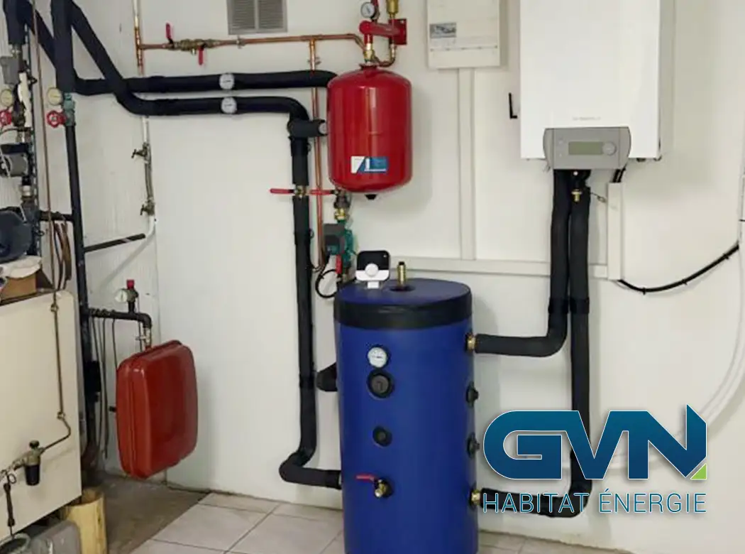 Superbe installation d'une pompe à chaleur air-eau chez notre cliente à Wittersheim le 25 Avril 2025, une réalisation signée GVN Habitat Energie