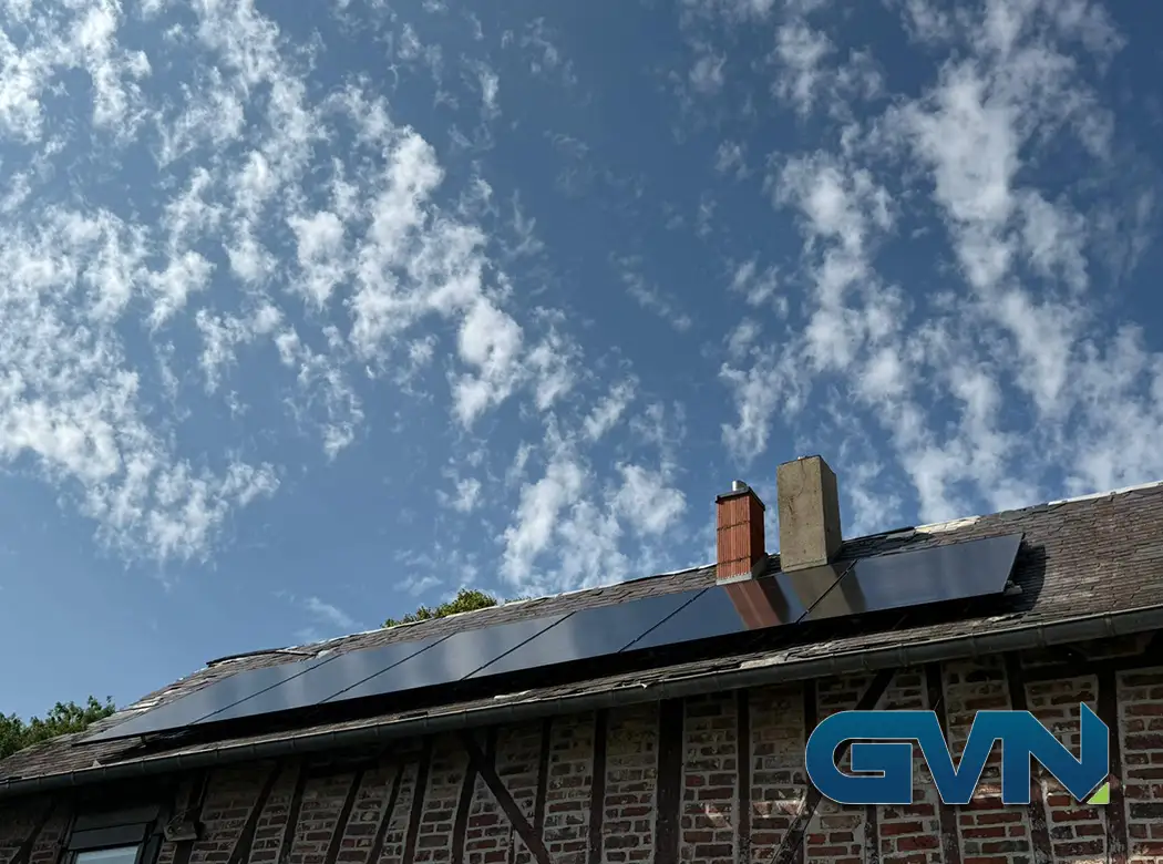 Une très belle installation photovoltaïque pour notre client habitant dans Le Crocq, une commune française de l'Oise (Haut de France) le 13 Août 2025 par GVN HABITAT ENERGIE