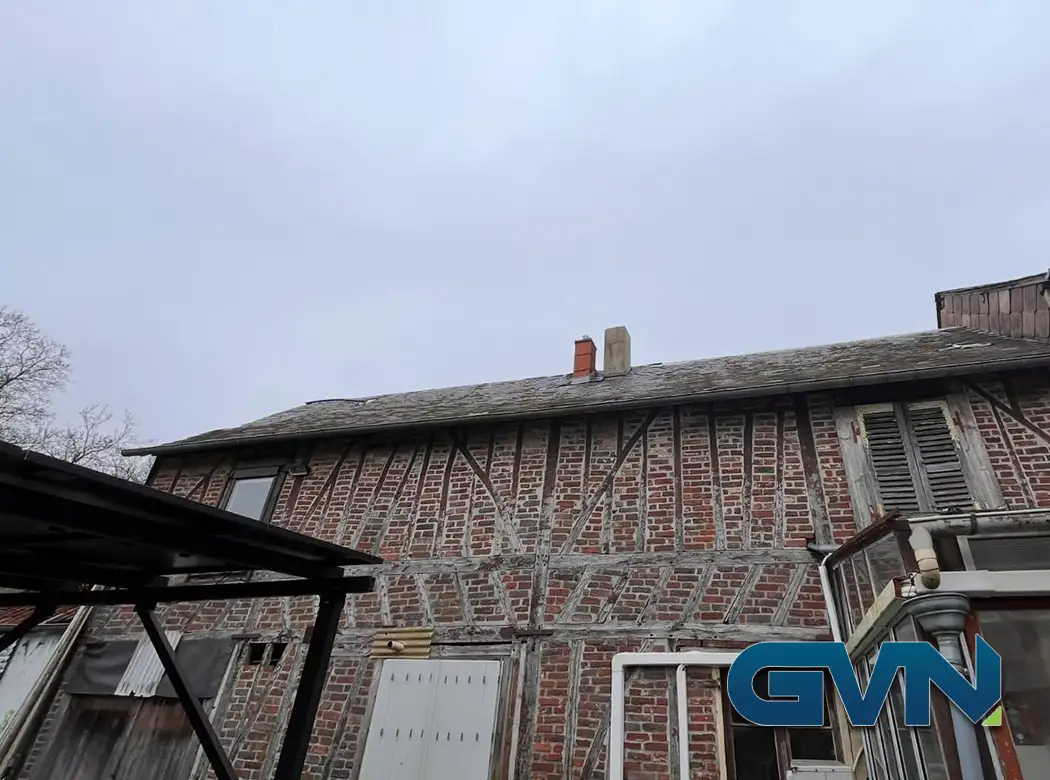 Photo n°3 montrant la maison de notre client à La Crocq, commune de l'Oise dans les Hauts-de-France le 13 Août 2025